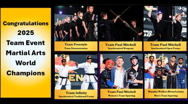 Félicitations à nos champions du monde d’arts martiaux 2025 !