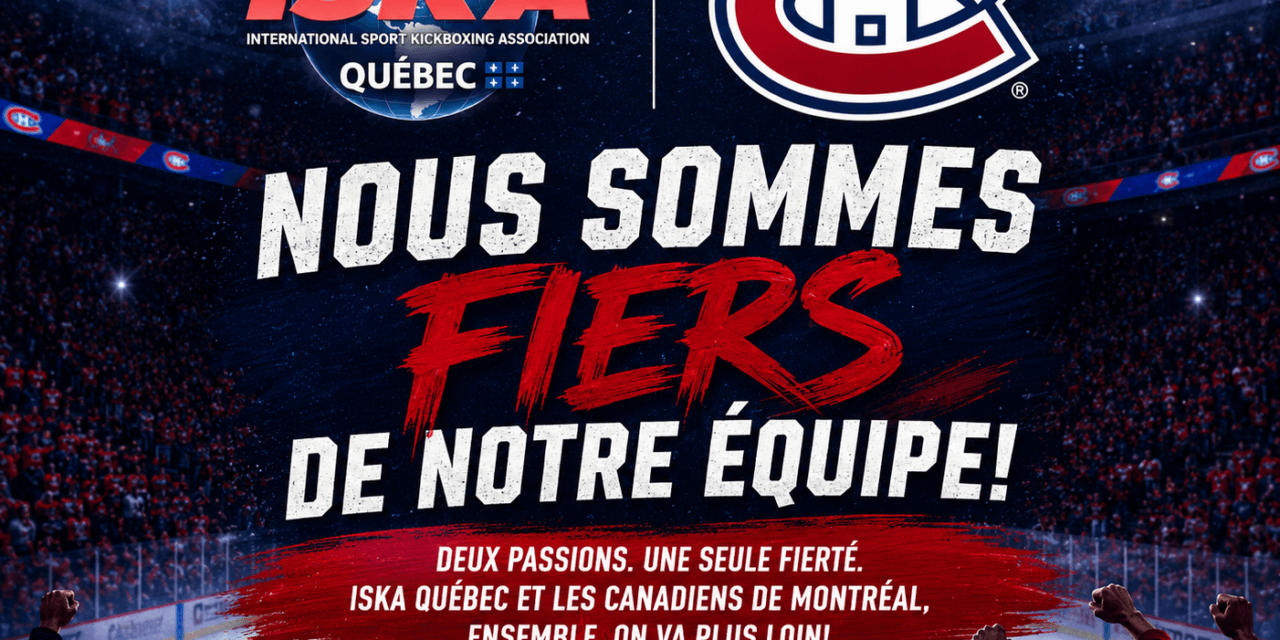 ISKA Québec affiche fièrement son soutien aux Canadiens de Montréal